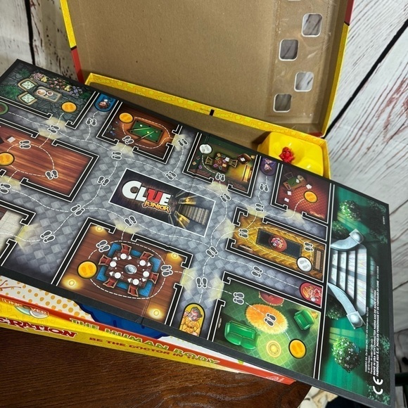 boardgames for kids lot of 3 operation, clue junior, the human body - Picture 9 of 10